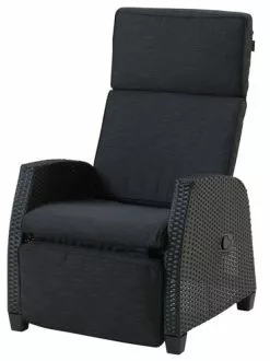 JUTLANDIA Loungestol DOVRE Svart