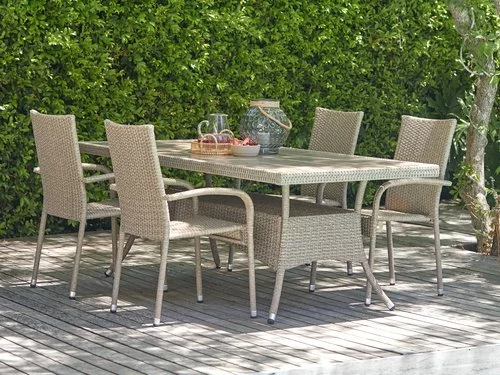 STRIB L200 Bord Natur + 4 GUDHJEM Stol Natur 3 STRIB L200 Bord Natur + 4 GUDHJEM Stol Natur