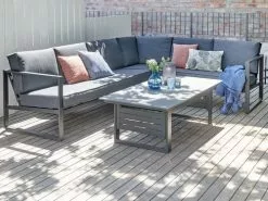 JUTLANDIA Loungeset VONGE 6-sits Svart -butiken JUTLANDIA 120729