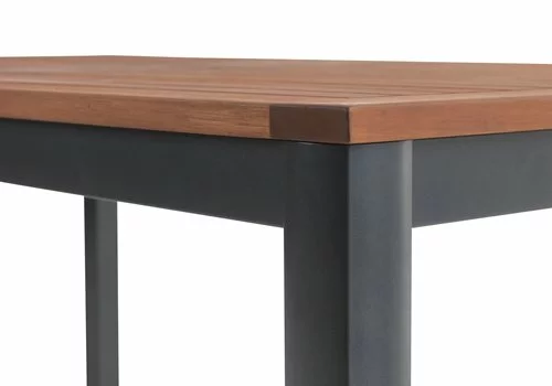 JUTLANDIA YTTRUP L150 Bord Hårdträ + 4 MADERNE Stapelstol Grå 6 JUTLANDIA YTTRUP L150 Bord Hårdträ + 4 MADERNE Stapelstol Grå - Bild 4