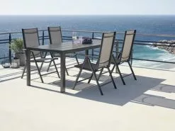 JUTLANDIA Bord MADERUP B90xL205 Svart -butiken JUTLANDIA 121357