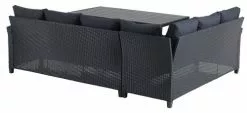 Loungeset ULLEHUSE 6-sits Svart 10 Loungeset ULLEHUSE 6-sits Svart -butiken JUTLANDIA 121473