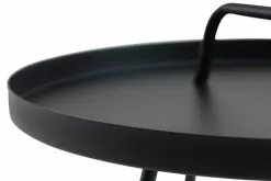 Sidobord IDRE Ø45xH52 Svart -butiken JUTLANDIA 121542