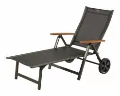 JUTLANDIA Solsäng KARLSHAMN B81xL190 Mörkgrå