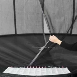 Studsmatta FALK Ø305 M/nät Svart -butiken JUTLANDIA 149230 1