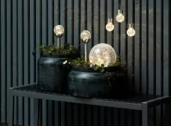 Solcellslampa HAVSVALE Ø20xH29 Klar 13 Solcellslampa HAVSVALE Ø20xH29 Klar -butiken JUTLANDIA 149784