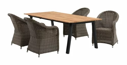 JUTLANDIA Bord BARSMARK B100xL210 Teak 6 JUTLANDIA Bord BARSMARK B100xL210 Teak - Bild 4