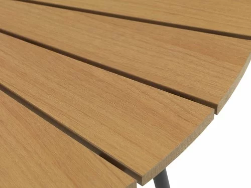 JUTLANDIA RANGSTRUP Ø110 Bord Natur/svart + 4 ILDERHUSE Stol Natur 5 JUTLANDIA RANGSTRUP Ø110 Bord Natur/svart + 4 ILDERHUSE Stol Natur - Bild 3