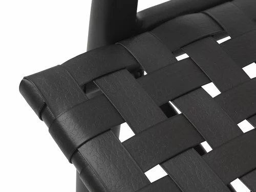 JUTLANDIA Loungestol EDDERUP Svart 4 JUTLANDIA Loungestol EDDERUP Svart - Bild 2