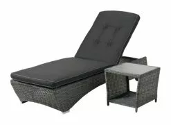 Solsäng OUTRUP B59xL195 Grå -butiken JUTLANDIA 150329