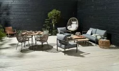 JUTLANDIA Loungeset ODDESUND 5-sits Grå -butiken JUTLANDIA 150655