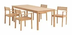JUTLANDIA VESTERHAVET L210 Bord Teak + 4 VESTERHAVET Stol Teak 12 JUTLANDIA VESTERHAVET L210 Bord Teak + 4 VESTERHAVET Stol Teak -butiken JUTLANDIA 151266