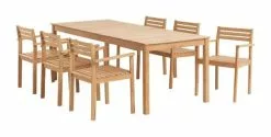 JUTLANDIA VESTERHAVET L210 Bord Teak + 4 VESTERHAVET Stol Teak 13 JUTLANDIA VESTERHAVET L210 Bord Teak + 4 VESTERHAVET Stol Teak -butiken JUTLANDIA 151268