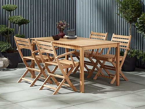 JUTLANDIA Bord VESTERHAVET B90xL150 Teak 7 JUTLANDIA Bord VESTERHAVET B90xL150 Teak - Bild 5