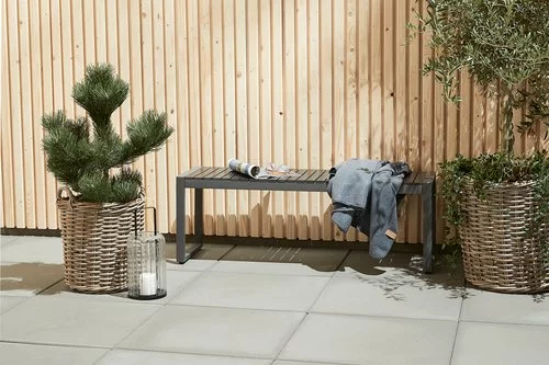 Bänk SAUNTE B120xD35 Svart 4 Bänk SAUNTE B120xD35 Svart - Bild 2