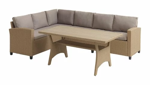 Loungeset ULLEHUSE 6-sits M/förvaring Natur 7 Loungeset ULLEHUSE 6-sits M/förvaring Natur - Bild 5