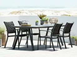 JUTLANDIA Bord FAUSING B100xL220 Svart 11 JUTLANDIA Bord FAUSING B100xL220 Svart -butiken JUTLANDIA 160999