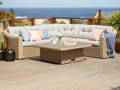 JUTLANDIA Loungeset TAMBOHUSE 5-sits Natur 3 JUTLANDIA Loungeset TAMBOHUSE 5-sits Natur