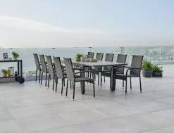 JUTLANDIA Bord VATTRUP B95xL206/319 Svart -butiken JUTLANDIA 178395 1