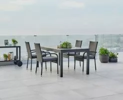 JUTLANDIA VATTRUP L206/319 Bord Svart + 4 GUDHJEM Stol Svart 10 JUTLANDIA VATTRUP L206/319 Bord Svart + 4 GUDHJEM Stol Svart -butiken JUTLANDIA 178435 1