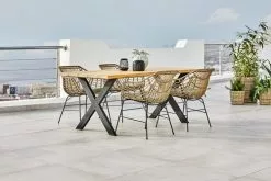 JUTLANDIA ELLEKILDE L180 Bord Teak + 4 ILDERHUSE Stol Natur 11 JUTLANDIA ELLEKILDE L180 Bord Teak + 4 ILDERHUSE Stol Natur -butiken JUTLANDIA 178472