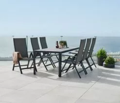 JUTLANDIA Bord PINDSTRUP B90xL205 Grå -butiken JUTLANDIA 178520