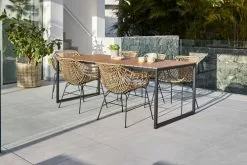 DAGSVAD L190 Bord Natur + 4 ILDERHUSE Stol Natur 7 DAGSVAD L190 Bord Natur + 4 ILDERHUSE Stol Natur -butiken JUTLANDIA 178543