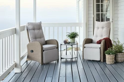 JUTLANDIA Loungestol STORD Natur 3 JUTLANDIA Loungestol STORD Natur - Bild 2