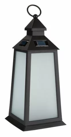 Solcellslampa TOFSMES B14xL14xH32 Svart