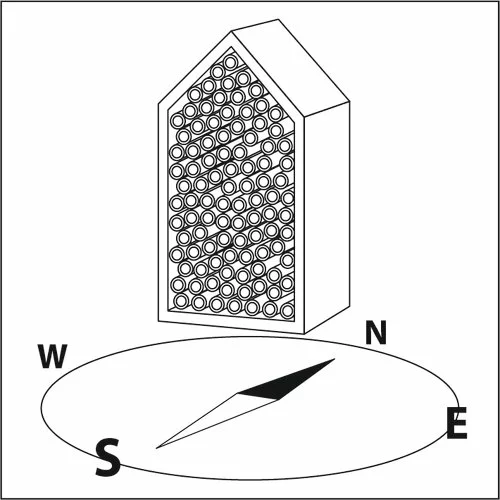 Insektshotell HONNINGBI B8xL13xH24 4 Insektshotell HONNINGBI B8xL13xH24 - Bild 2
