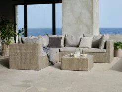 Loungeset RAVNDRUP Modul 5-sits Natur