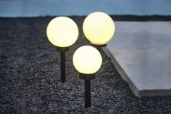 Solcellslampa SOL Ø25xH61 Vit 9 Solcellslampa SOL Ø25xH61 Vit -butiken JUTLANDIA 181964