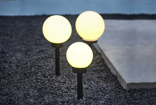 Solcellslampa SOL Ø25xH61 Vit 6 Solcellslampa SOL Ø25xH61 Vit - Bild 4