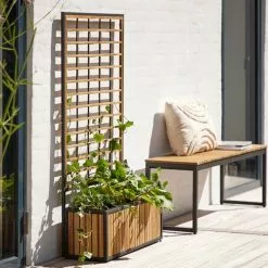 JUTLANDIA Blomlåda UGILT B27xL74xH131 Hårdträ -butiken JUTLANDIA 193992