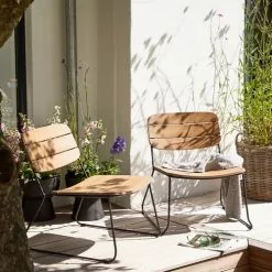 Loungestol JEBJERG Natur -butiken JUTLANDIA 193995