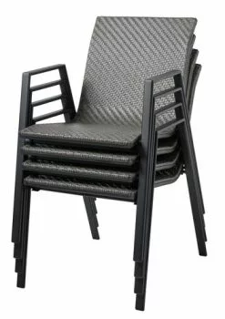 StapelstolDOVERODDE Grå -butiken JUTLANDIA 198985