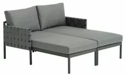 JUTLANDIA Solsäng IANO B136xL156 Grå