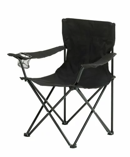 Campingstol HALDBAKKEN Svart 3 Campingstol HALDBAKKEN Svart