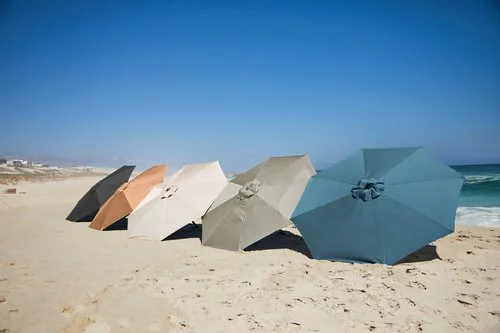 Marknadsparasoll AGGER Ø300 Orange 5 Marknadsparasoll AGGER Ø300 Orange - Bild 3