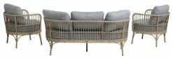 Loungeset ILLERUP 5-sits Natur -butiken JUTLANDIA 199079