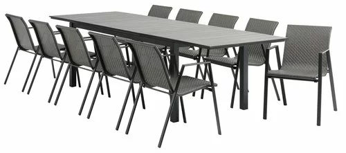 JUTLANDIA MOSS L214/315 Bord Grå + 4 DOVERODDE Stol Grå 4 JUTLANDIA MOSS L214/315 Bord Grå + 4 DOVERODDE Stol Grå - Bild 2