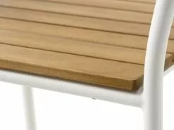 Stapelstol BASTRUP Natur/vit -butiken JUTLANDIA 199152