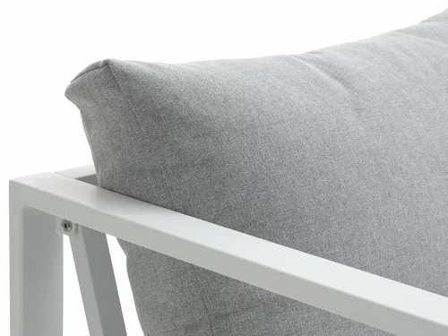 Loungeset VASTO 4-sits Vit 6 Loungeset VASTO 4-sits Vit - Bild 4