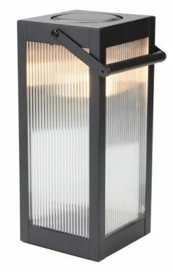 Solcellslampa SVARTSPETT B11xL11xH27 Svart -butiken JUTLANDIA 199586