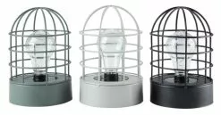 Solcellslampa SANDLO Ø12xH19 Osort.