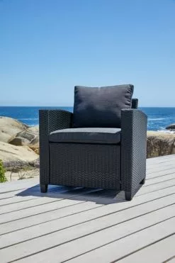 Loungestol ULLEHUSE Svart 9 Loungestol ULLEHUSE Svart -butiken JUTLANDIA 201362