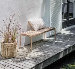 JUTLANDIA Bänk EDDERUP B110xD40 Natur -butiken JUTLANDIA 201381