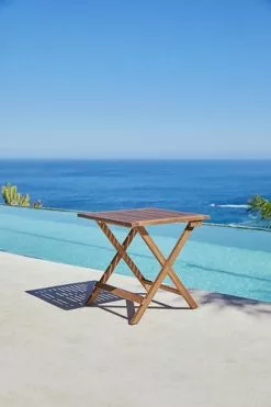 Sidobord UBJERG B46xL46xH46 Hårdträ -butiken JUTLANDIA 201389