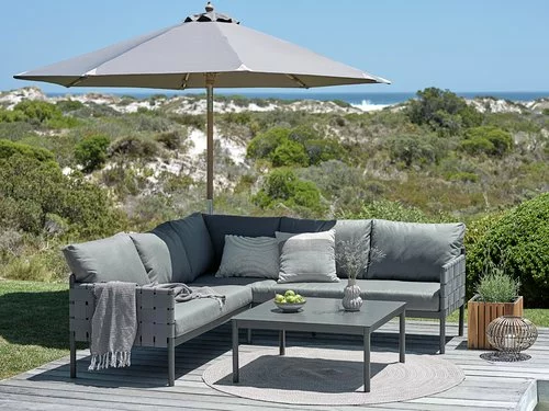 JUTLANDIA Loungeset IANO 5-sits Grå 3 JUTLANDIA Loungeset IANO 5-sits Grå