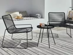 Sidobord IDRE Ø45xH52 Svart -butiken JUTLANDIA 201511